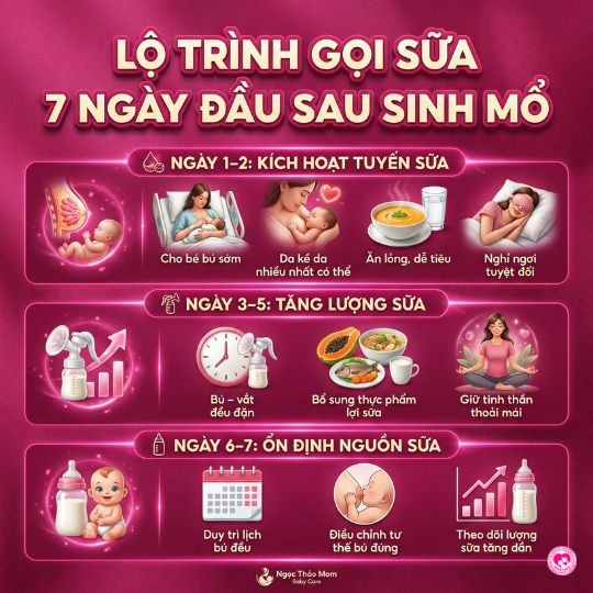 Bí Quyết Kích Sữa Gọi Sữa Về Tràn Trề Chỉ Sau 7 Ngày Dành Cho Mẹ Ít Sữa